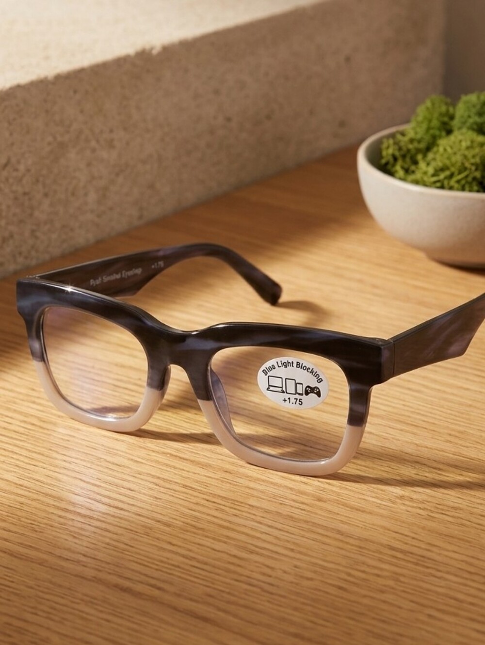 Ryan Simkhai Skylar Midnight Blue Light Blocking Anti-Scratch Readers +1.75